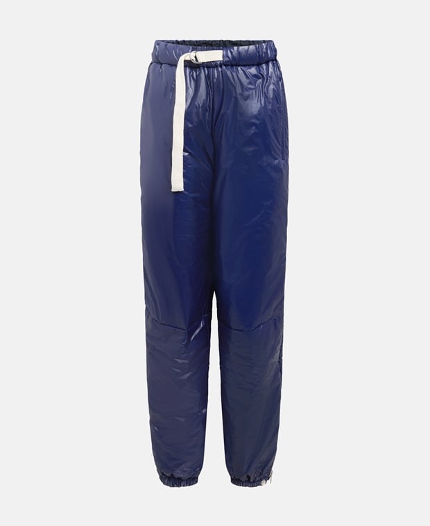 Jil Sander Padded trousers Blue