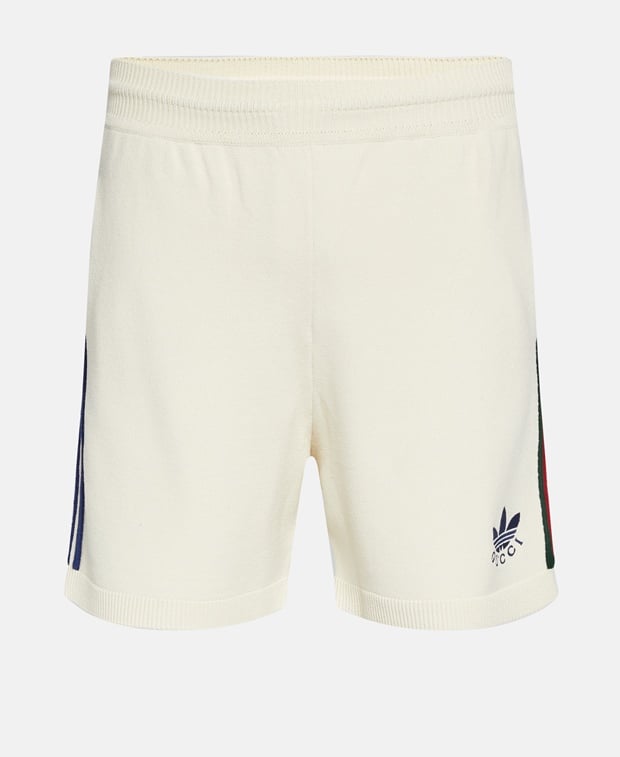 adidas X GUCCI Knitted shorts White
