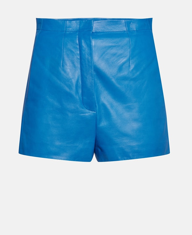Salvatore Ferragamo Leather shorts