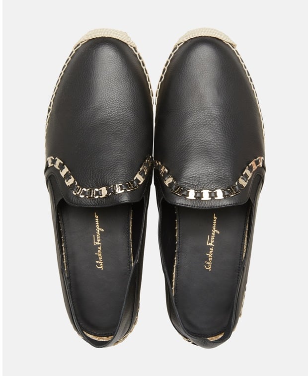 Salvatore Ferragamo Telendos Espadrilles Black