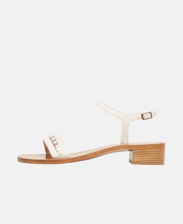 Salvatore Ferragamo Tremit Ankle strap sandals Beige
