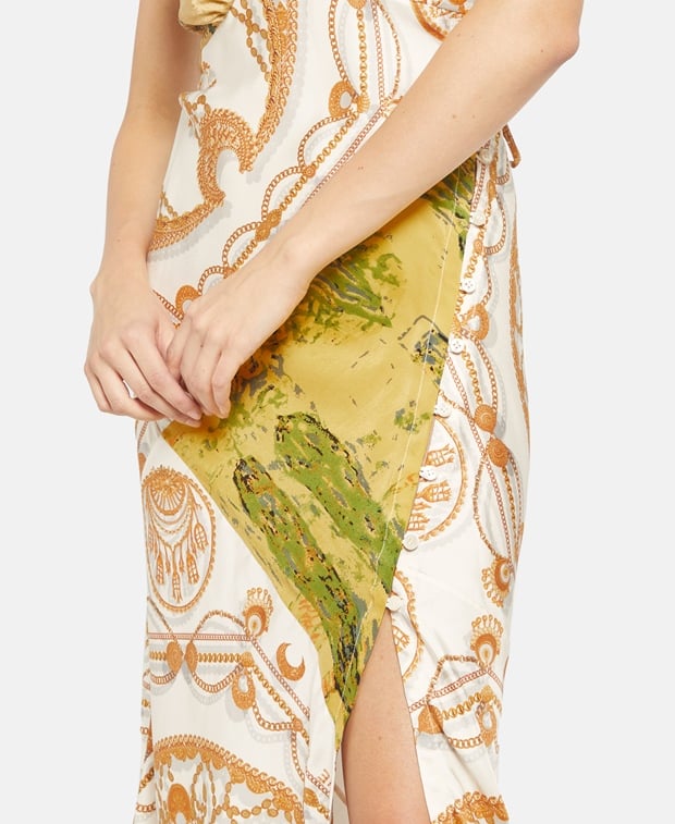 Marine Serre Maxi-dress