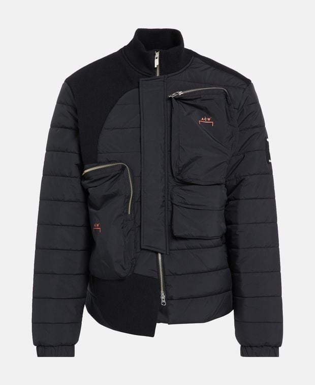 A-Cold-Wall* Quilted jacket Asymmetric padded jacket