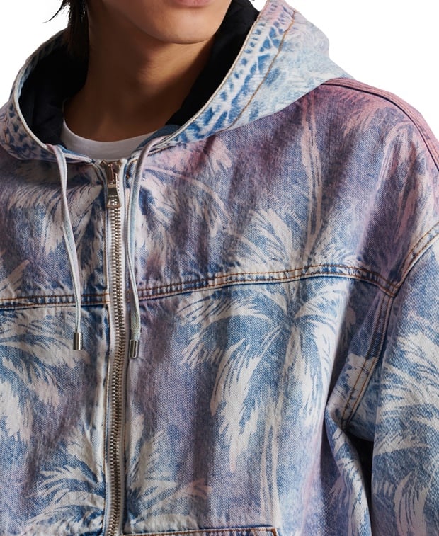 Balmain Uniform-style jacket Blue