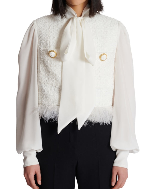 Balmain Uniform-style jacket