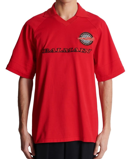 Balmain Polo shirt Red