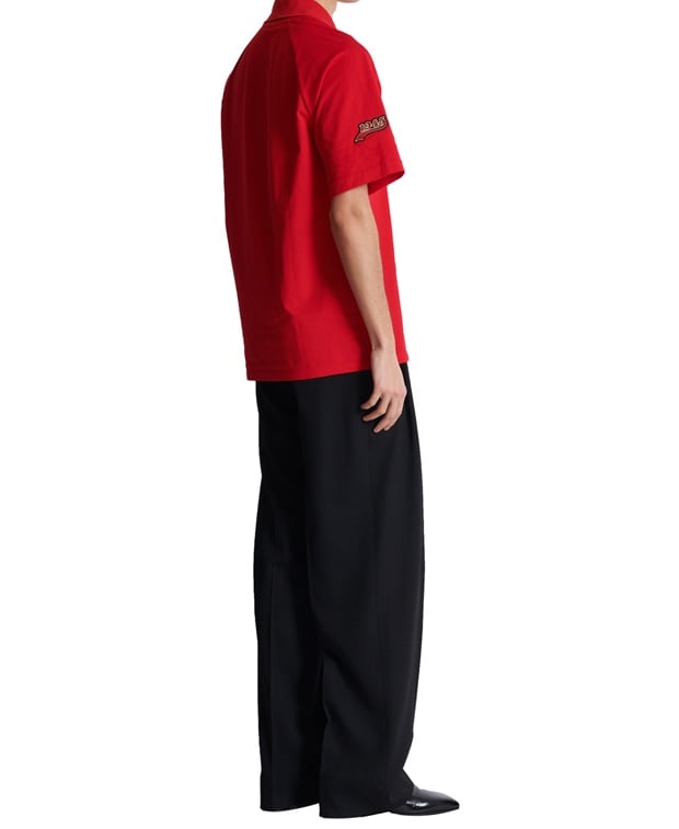 Balmain Polo shirt Red