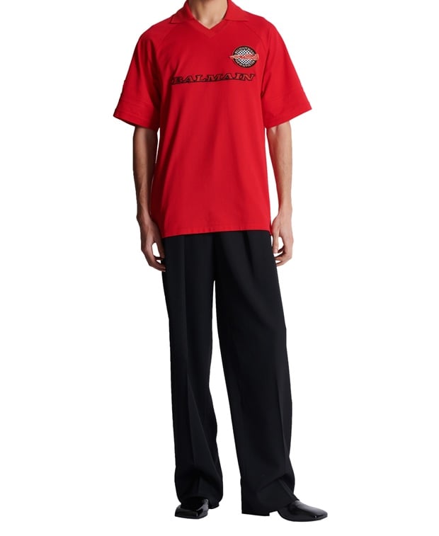 Balmain Polo shirt Red
