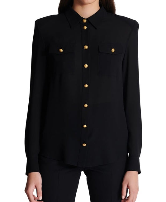 Balmain Long-sleeved blouse