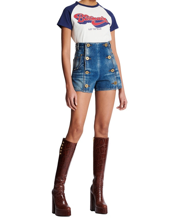 Balmain Denim shorts