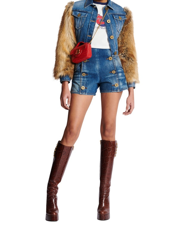 Balmain Denim shorts