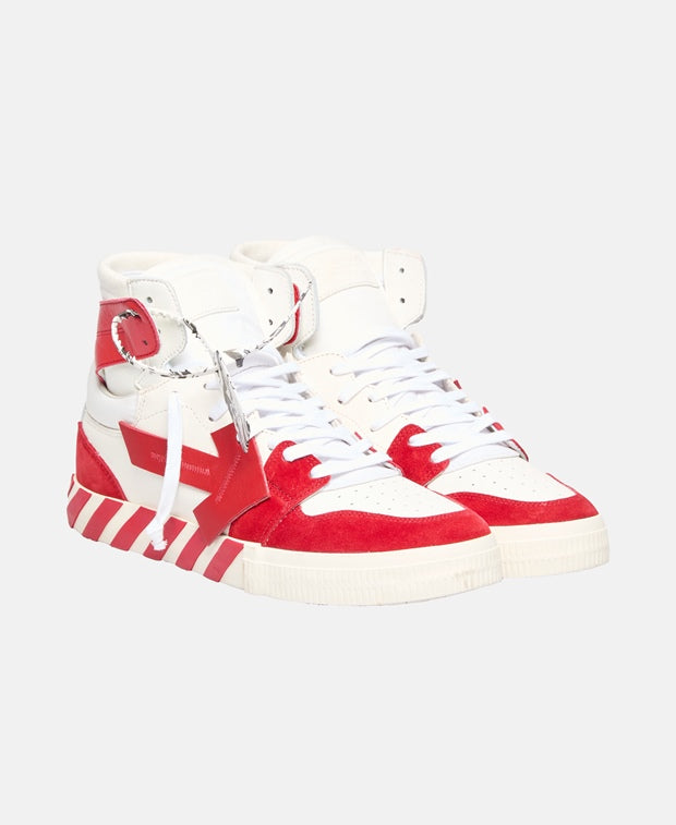 High top vulcanized leather Sneakers