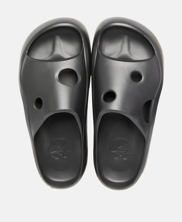 Off-White Meteor rubber slider Slippers Black