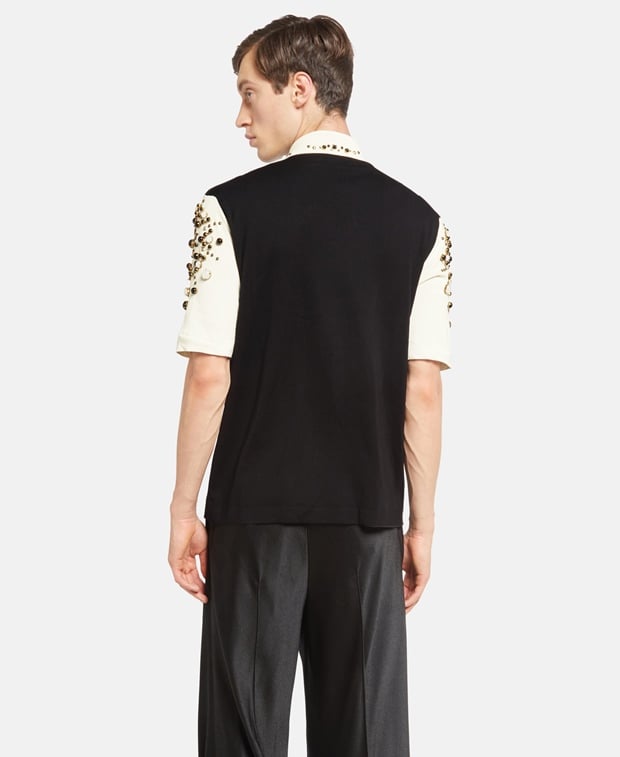 Dolce & Gabbana Short-sleeved shirt Ecru