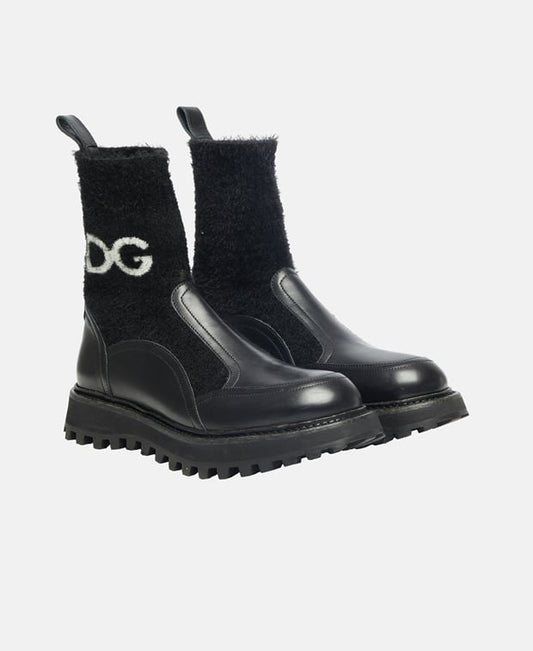 Dolce & Gabbana Bernini Ankle-boots Black