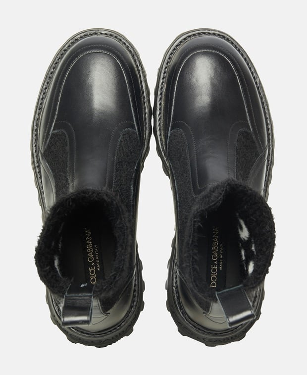 Dolce & Gabbana Bernini Ankle-boots Black