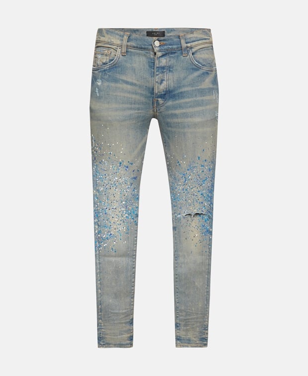 Amiri Slim fit jeans Crystal Painter Jean