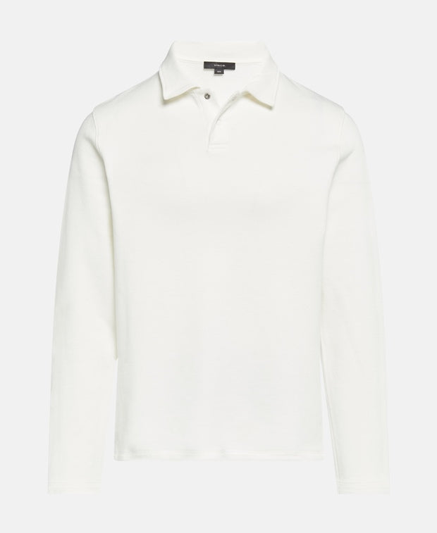 Long-sleeved polo shirt