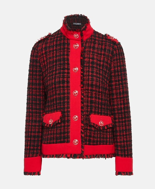 Dolce & Gabbana Tweed jacket Black
