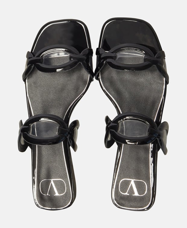 Valentino Garavani Slide T05 Sandals Black