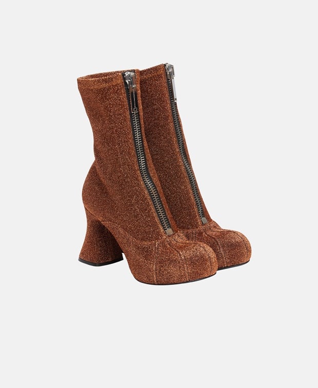 Stella McCartney Ankle-boots Groove lurex tricot