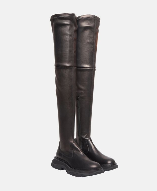 Alexander McQueen Over-the-knee boots
