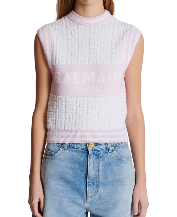 Balmain Short-sleeved blouse Pink