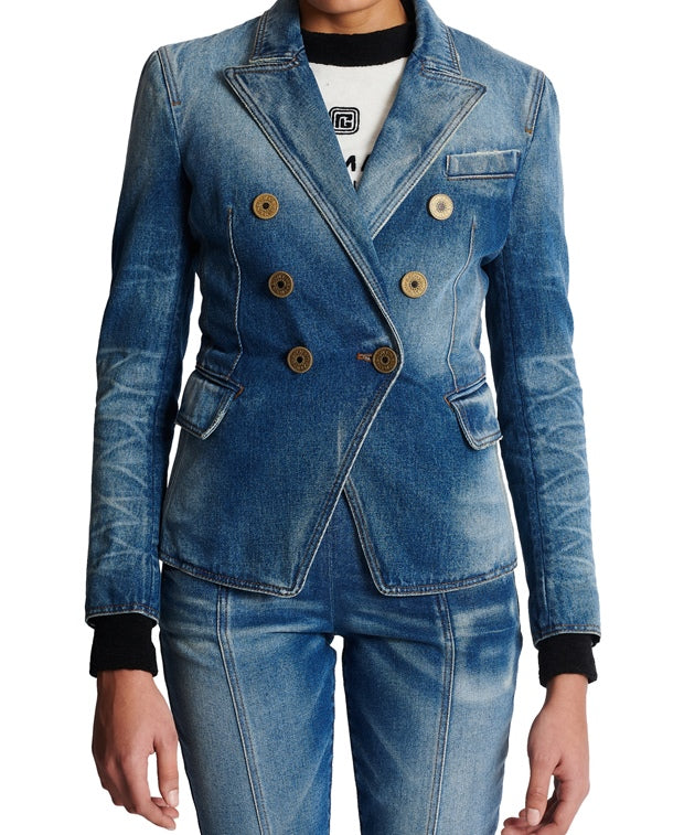 Balmain Casual blazer BF1SG170DD64
