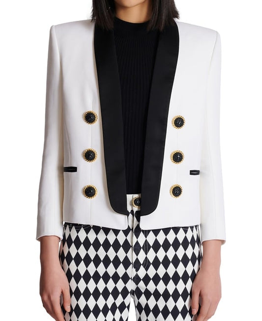 Balmain Business blazer White