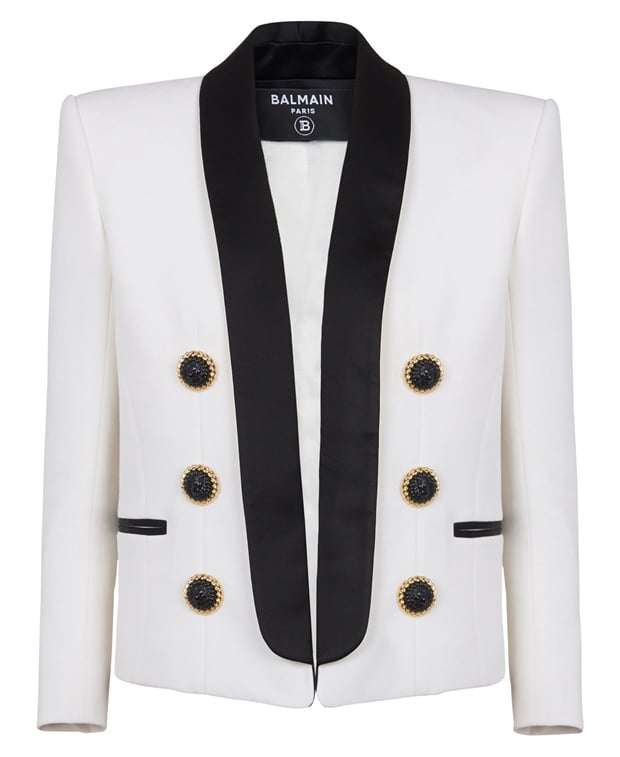 Balmain Business blazer White