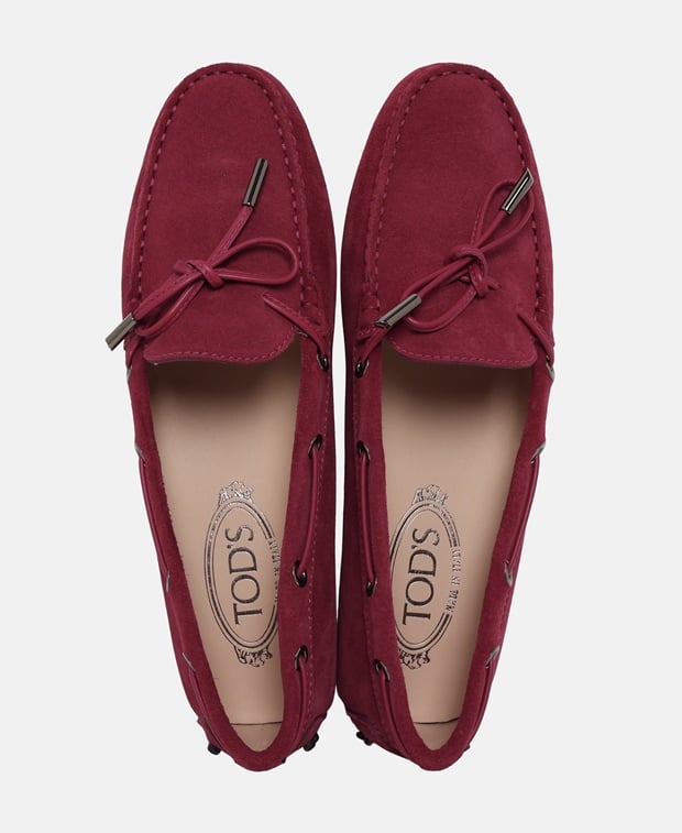 Tod's Heaven Moccasins Bordeaux