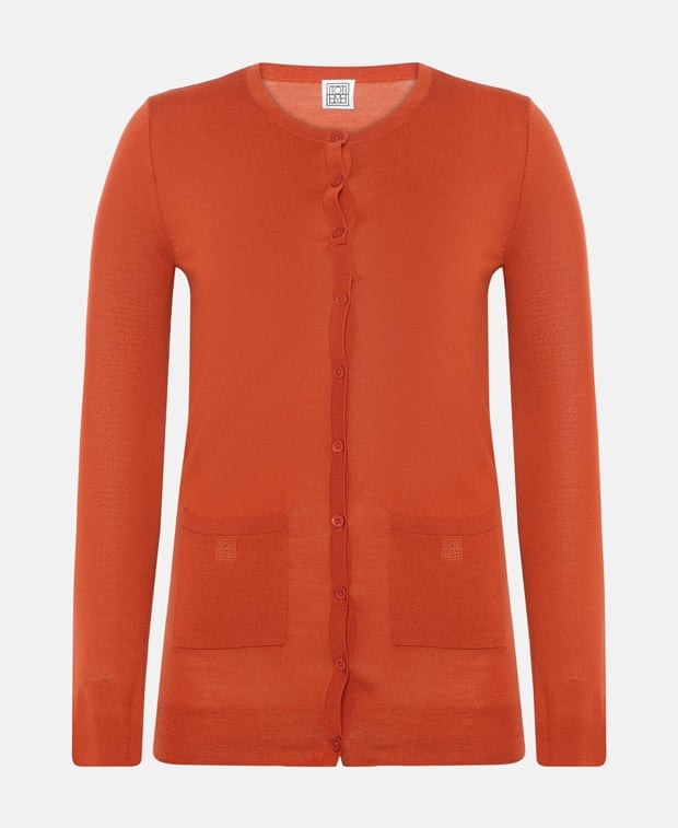 Toteme Cardigan Terracotta