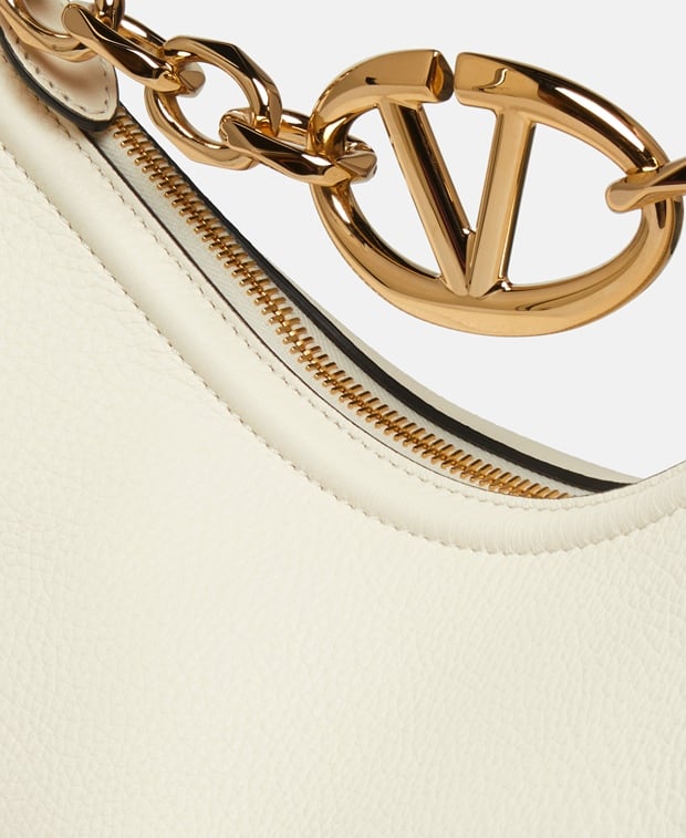 Valentino Garavani Leather shoulder bag Vlogo