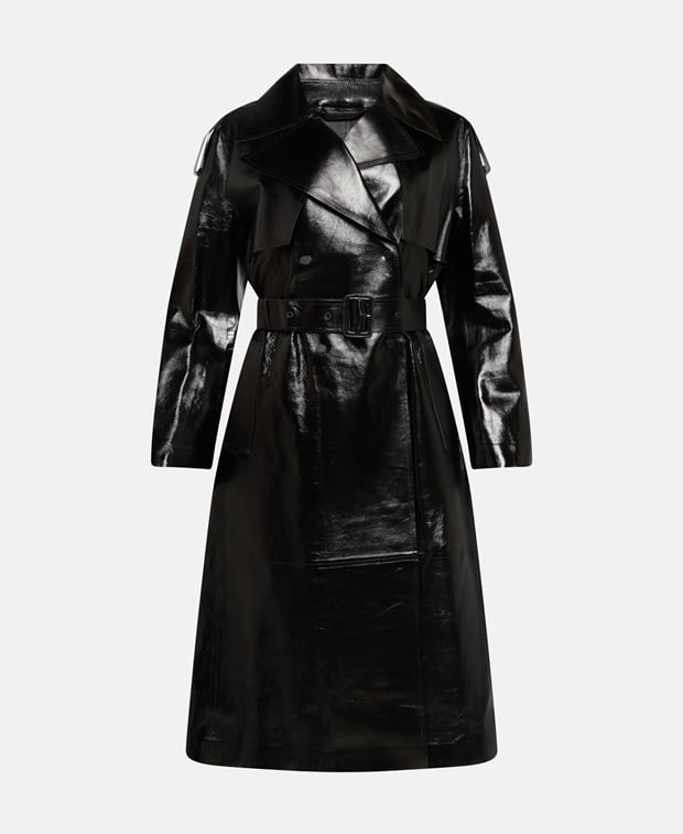 Mackage Leather trench coat