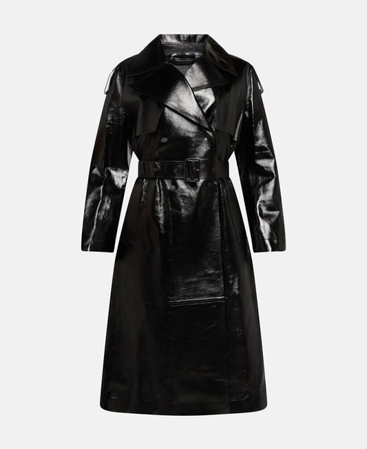 Mackage Leather trench coat