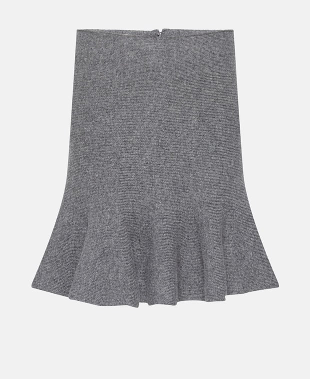 Jil Sander Knitted skirt Grey