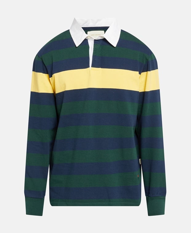 Long-sleeved polo shirt