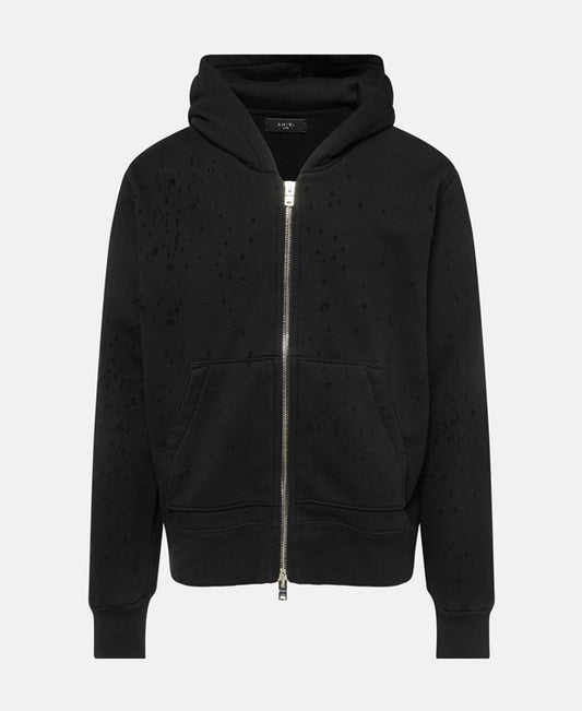 hooded sweat jacket