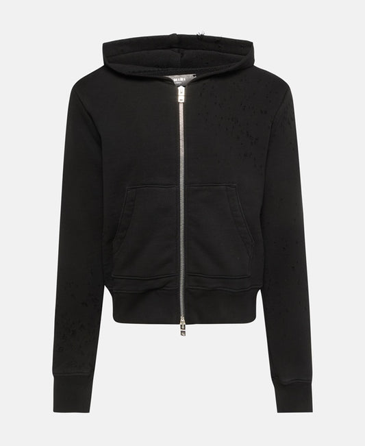 Hooded sweat jacket