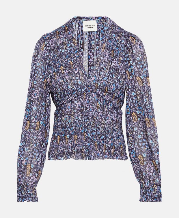 Isabel Marant Shirt blouse Nibel Midnight