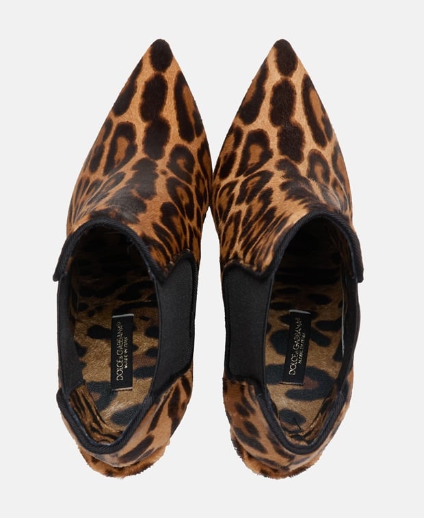Dolce & Gabbana Chelsea boots Camel