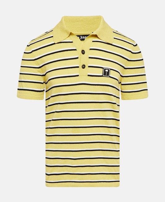 Knitted polo shirt