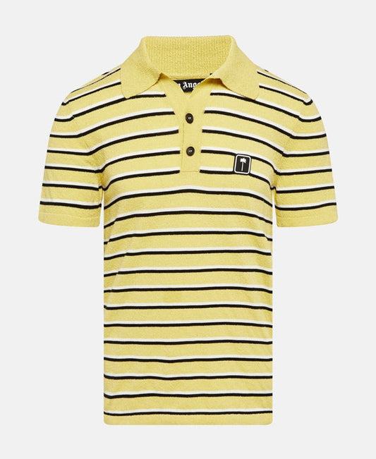 Palm Angels Knitted polo shirt