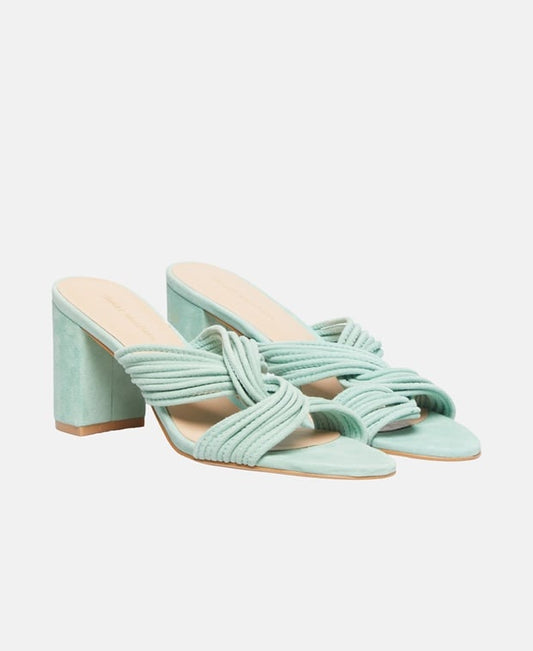 Stuart Weitzman Twist Block 75 Heeled sandals Mint