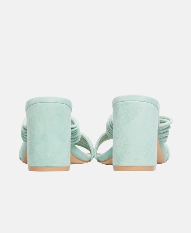 Stuart Weitzman Twist Block 75 Heeled sandals Mint