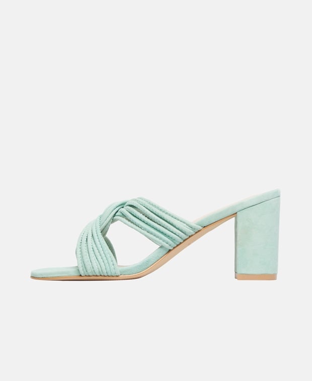 Stuart Weitzman Twist Block 75 Heeled sandals Mint