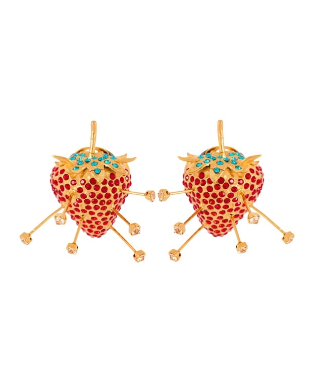 Balmain Earrings Red