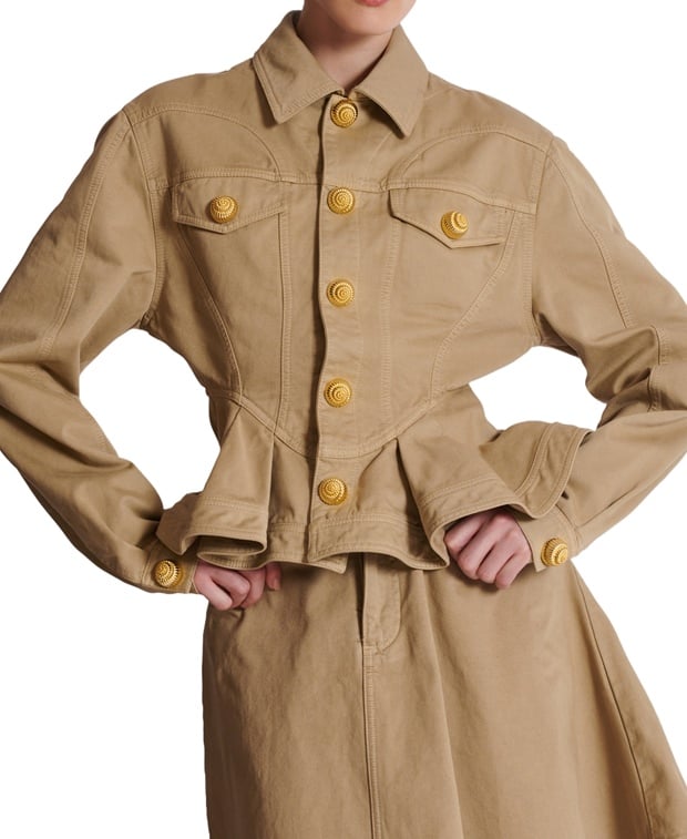 Balmain Uniform-style jacket