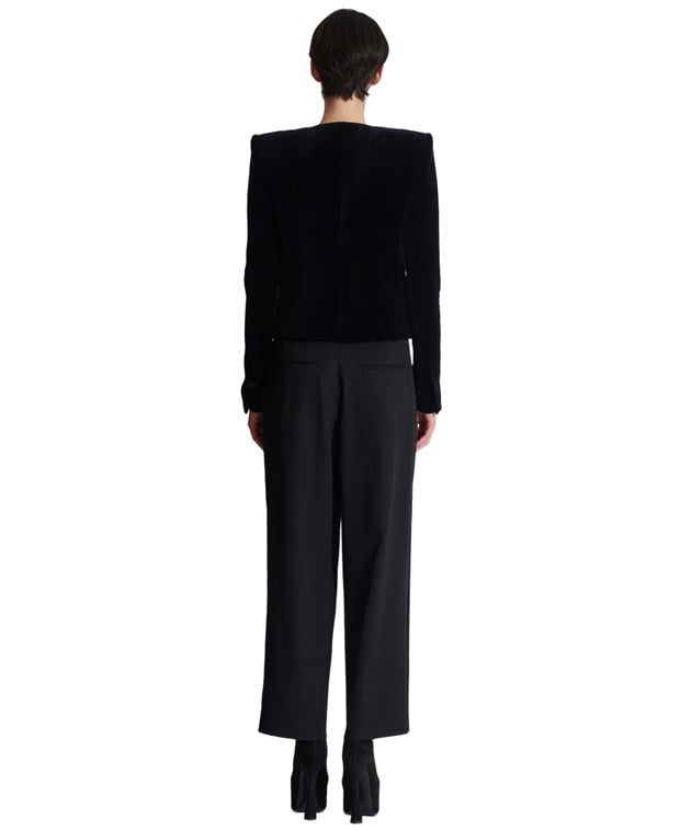 Balmain Uniform-style jacket Black