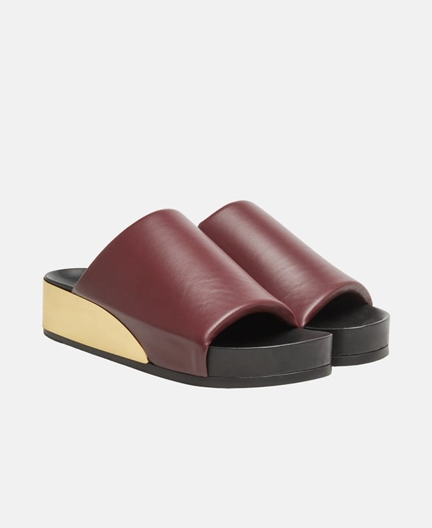 Jil Sander Sandals Bordeaux